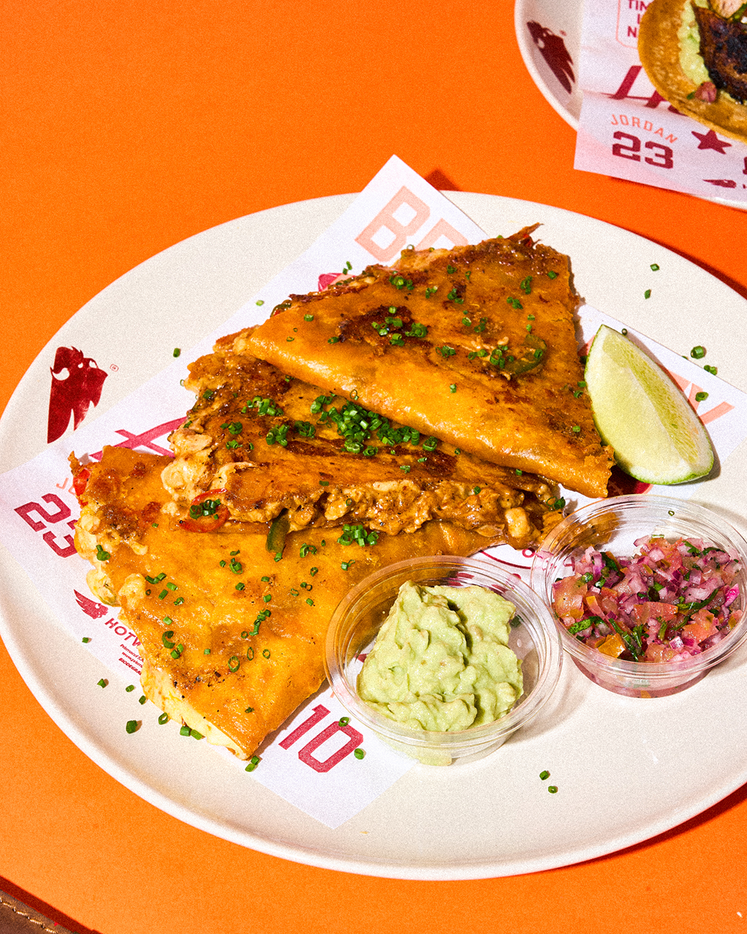 Quesadilla Hot Wings