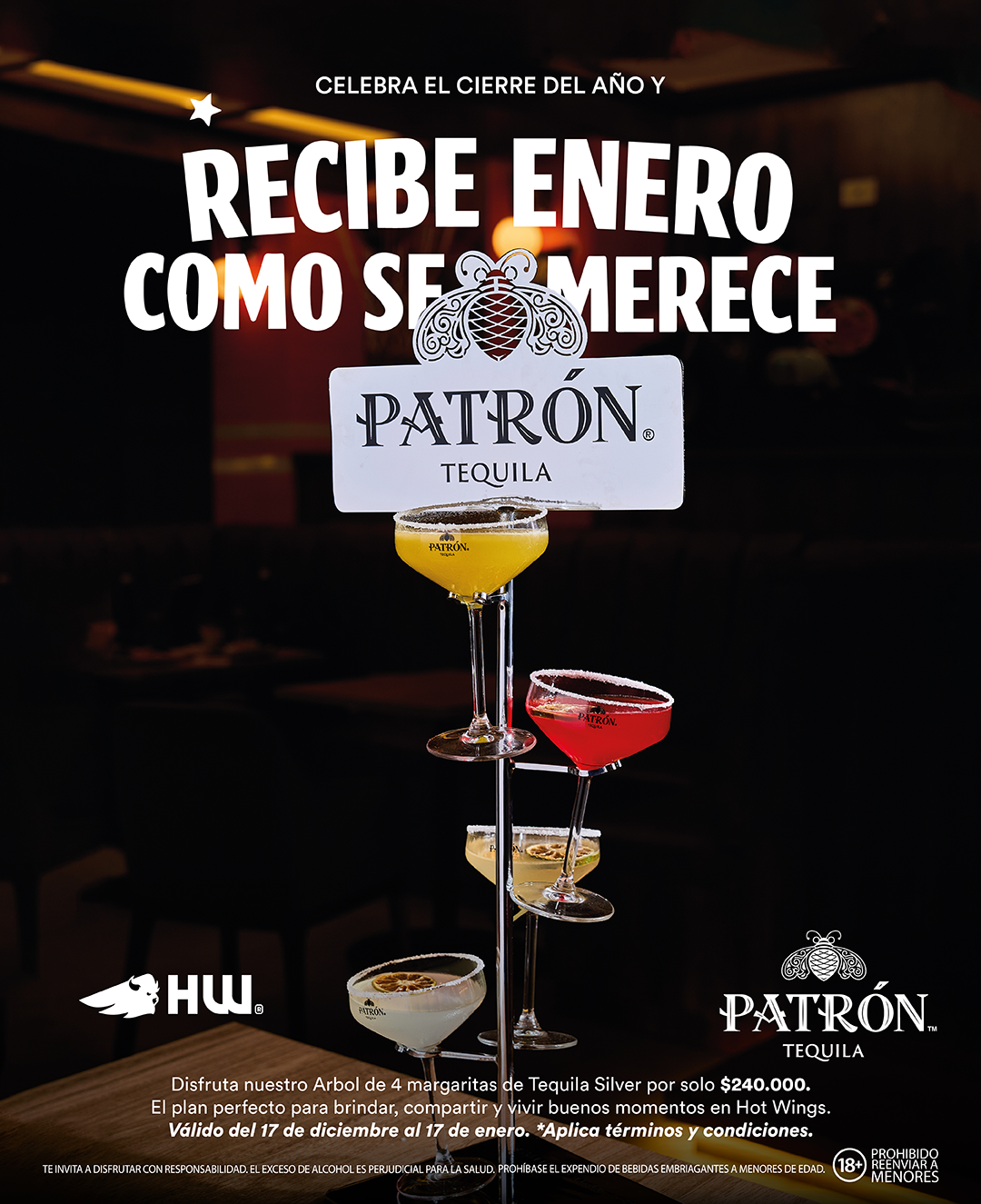 Arbol de Margaritas Tequila Silver