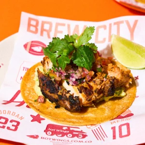 Taco de Pollo Ahumado